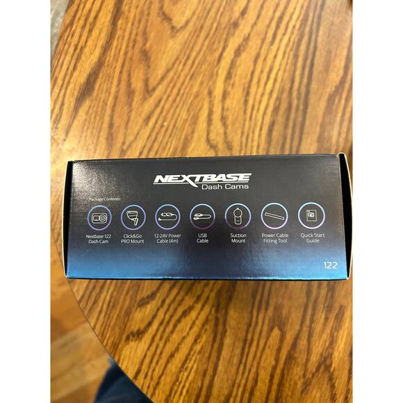 Nextbase 122 Dash Cam 720p HD 30fps 2" Screen Intelligent Parking USB Mount - Picture 3 of 3